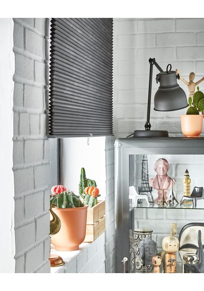 Ikea Hoppvals Stor Perde 80 X 155 Cm Gri