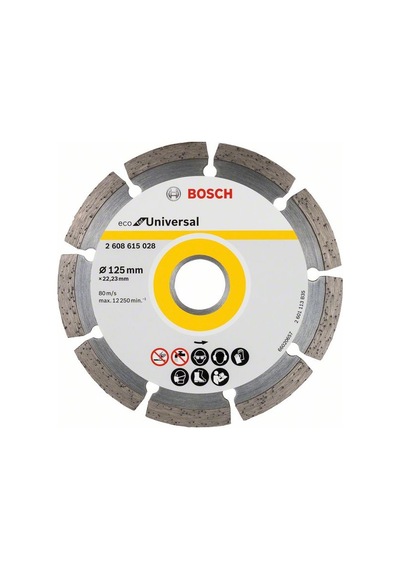 Bosch 9+1 Eco For Universal 125 mm Kesme Diski - 2608615041
