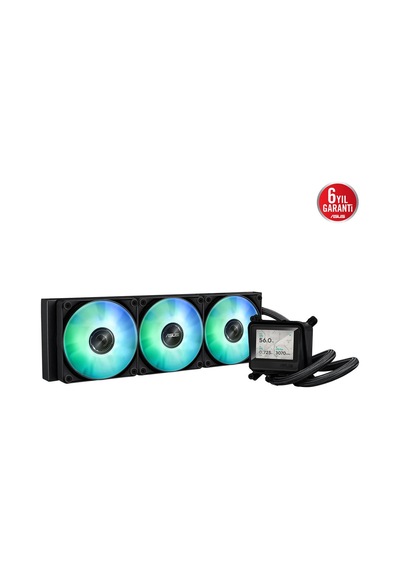 Asus Max Gaming Lc 360 Argb Lcd 360mm Intel-amd Uyumlu İşlemci Sıvı Soğutucu 90rc01g1-b0eay0