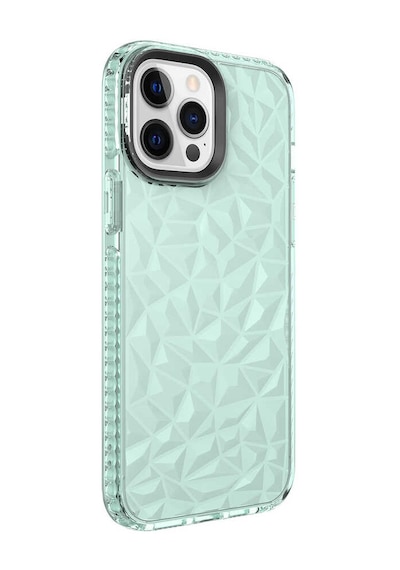 Apple Uyumlu iPhone 13 Pro Max Uyumlu Tchs Buzz Kılıf-yeşil Yeşil -