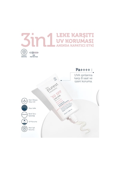 The Purest Solutions Leke Karşıtı Renkli Güneş Kremi Cilt Bakım Seti