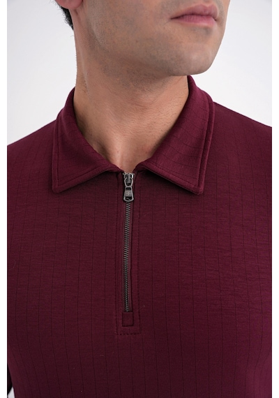 Efor Ts 919 T-shırt Comfort Bordo Bordo