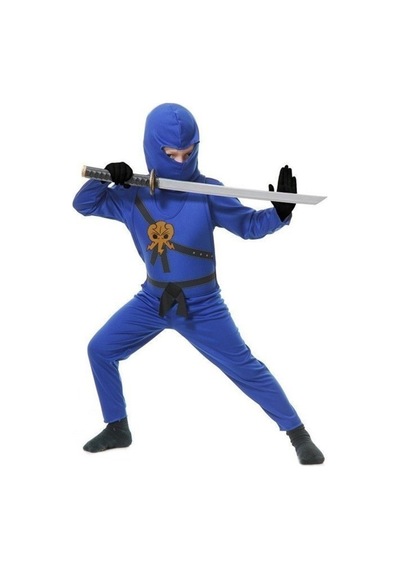 Kostümsarayı Ninjago Mavi Ninja Kostümü