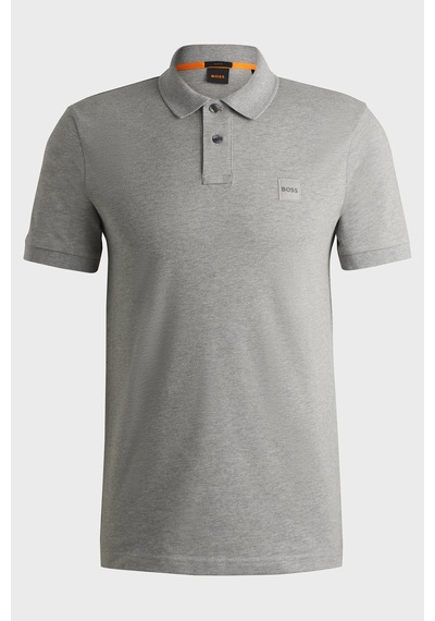 Boss Erkek Polo Yaka T Shirt 50507803 051 Gri Gri