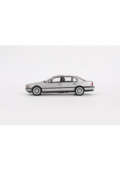 1:64 Ölçek 2024 Bmw 750ıl Aspen Diecast Metal Minyatür Model Araba 5cm