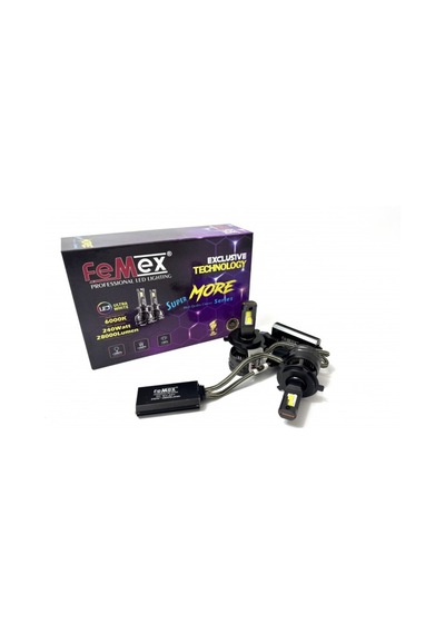H4 Super More Csp Superior Etı Chipset Led Xenon Led Headlight Femex