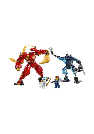 LEGO® NINJAGO Kai’nin Ateş Elementi Robotu 71808 7+ Yaratıcı Oyuncak Yapım Seti - 322 Parça