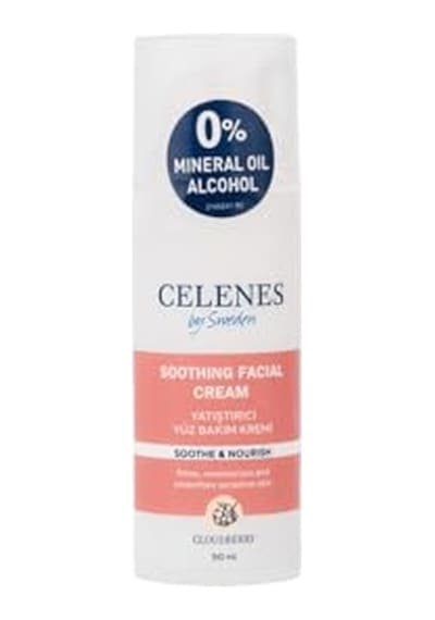 Celenes Cloudberry Yatıştırıcı Yüz Bakım Kremi Kuru Ve Hassas Ciltler 50 Ml