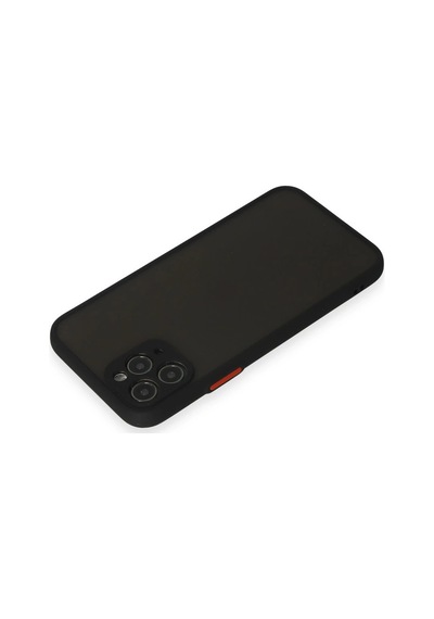 Newface Apple, Uyumlu iPhone 11 Pro Kılıf Montreal Silikon Kapak Semeglbl - 64 - Siyah