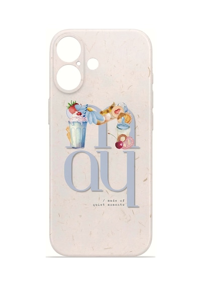 Apple iPhone Uyumlu 17 Vorian İnce Kamera Korumalı Mika Kılıf Au Revoir Summer Au Revoir Summer Mika
