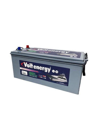 Volt 12 V 180 Amper Deep Cycle Marin Jel Nanocarbon Akü