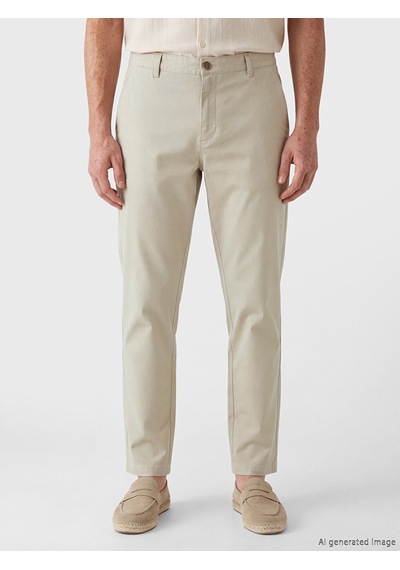Lcw Vision Bej Slim Fit Erkek Gabardin Pantolon