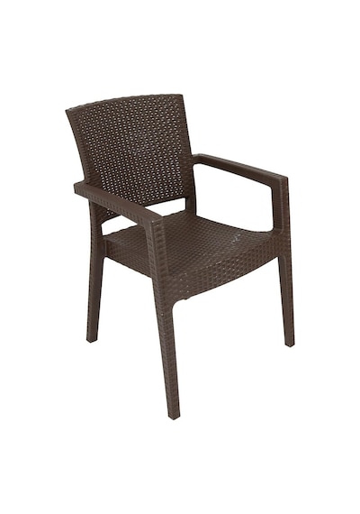 Depootoptan Mandella Zeus Rattan Koltuk (6 Adet) Kahverengi