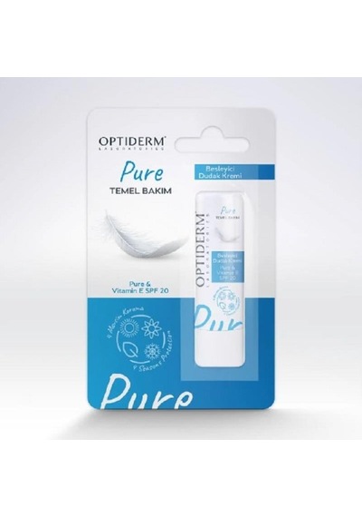 Optiderm Lip Stick E Vitaminli Spf20+ Natural