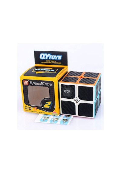 Qidi S 2x2 Karbon Fiber Zeka Küpü Akıl Küpü Rübik Küp