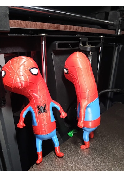 Spider-man Örümcek Adam Dekoratif Biblo 3d Baskı Gamer Masa Dekoru 1 Adet