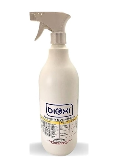 Bioxi Antiseptik &amp Dezenfektan 1 Lt El-cilt Ve Yara Bakım / Hipokloröz Asit Hocl Bazlı