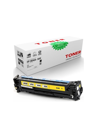Hp Cb542a Sarı  Uyumlu Toner /wb/125a/cp1510/cp1215/cp1515/cm1312