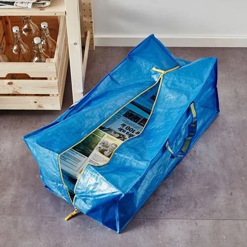 Ikea Frakta Çanta, Mavi, 73x35x30 Cm 76 Lt
