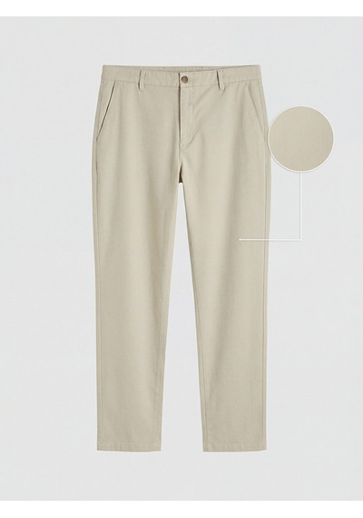 Lcw Vision Bej Slim Fit Erkek Gabardin Pantolon