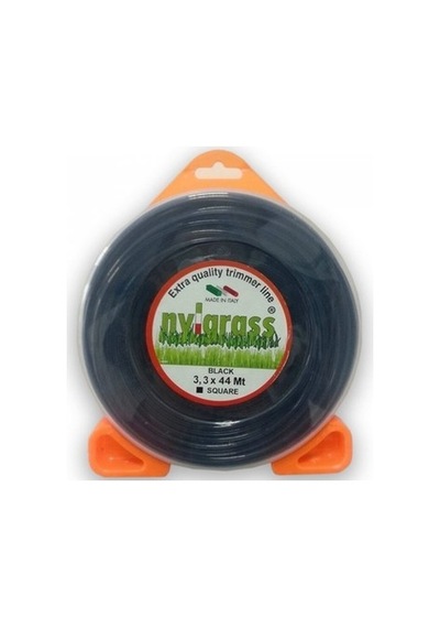 Nylgrass Misina 3.3mm 44 Metre Siyah 4 Köşe