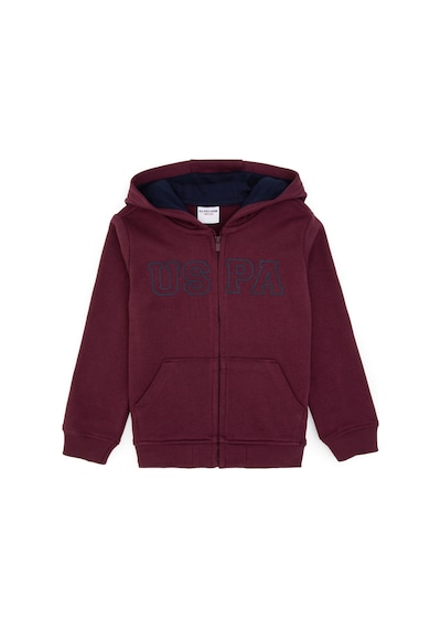 U.s. Polo Assn. Erkek Çocuk Plum Hırka Örme 50313844-vr177 New Plum