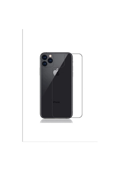 Apple Uyumlu iPhone 11 Maxi Glass Arka Temperli Cam Ekran Koruyucu
