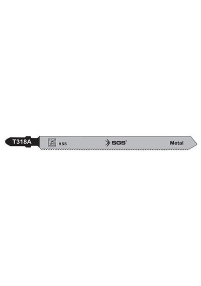 Sgs2707 - T318a Dekupaj Ağzı Metal Kesme Ucu 132mm X 9.5mm 5 Adet