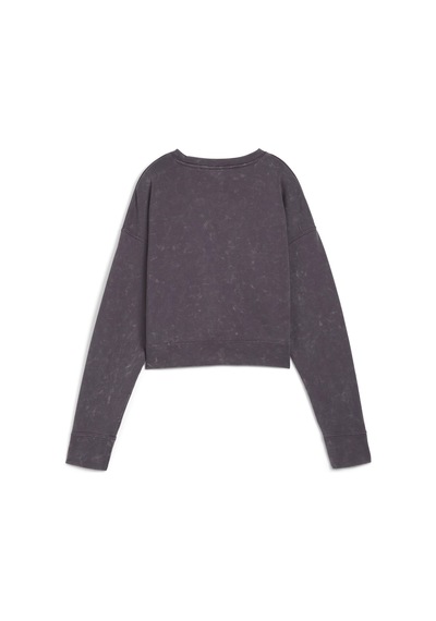 Puma Dare To Kadın Relaxed Yıkamalı Bisiklet Yaka 626799 69 Gri