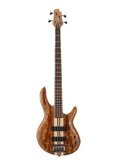 Cort A4 Custom Spnatw Bas Gitar 4 Telli Aktif - Spalted Maple