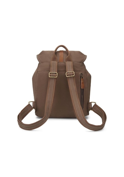 Smart Bags Kanvas Kadın Sırt Çantası Smk Kn-1335 Kahve