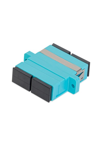 Sc-Sc 10G Duplex Multimode Om3. Flanşlı Fiber Optik Adaptör
