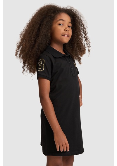 U.s. Polo Assn. Kız Çocuk Siyah Elbise Örme 50320314-vr046