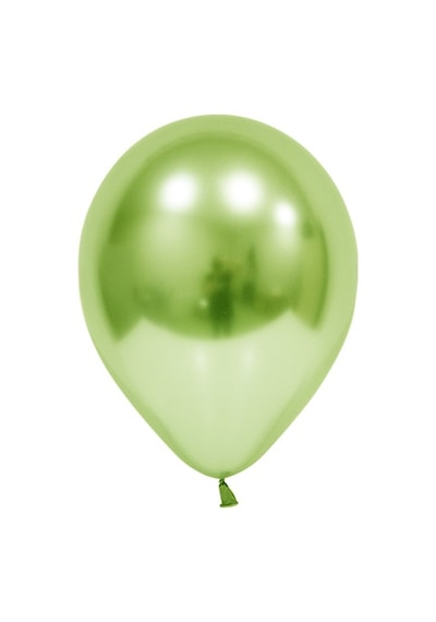 Benim Marifetlerim Yeşil Parlak Krom Balon 12 inch 10 Adet