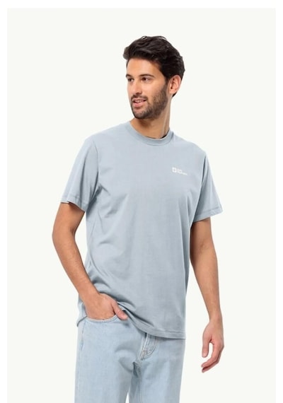 Jack Wolfskin Essential T M Erkek Tişört 1808382tr-mavi
