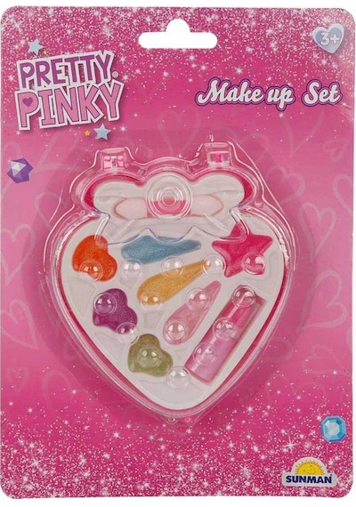 Mey İthalat S00002594 Güzellik Set Makyaj Yıldız Çiçk Kalp 3a.