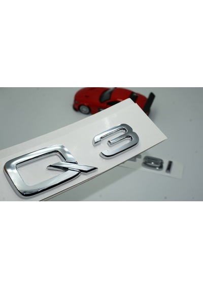 Audi Q3 40 TFSi Krom ABS 3M 3D Bagaj Yazı Logo Ürün