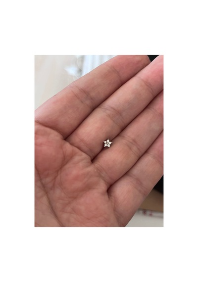Çelik Piercing Gümüş