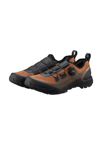 Shimano Sh-ex700 Spd Touring Bisikleti Ayakkabısı Orange 46 Siyah