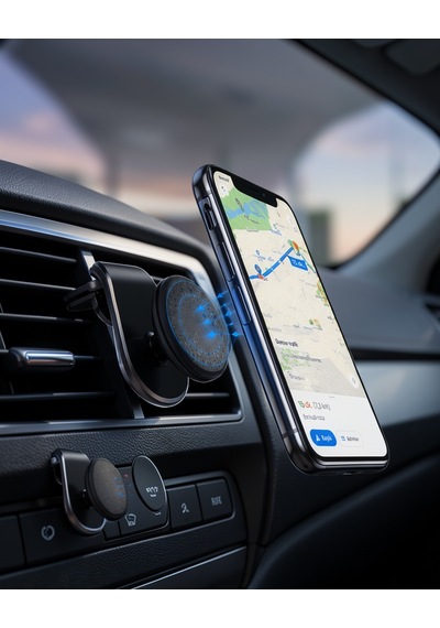 Araç İçi Telefon Tutucu Güçlü Mıknatıslı 360 Dönen Uczzzaractutucumini-7 Çok Renkli