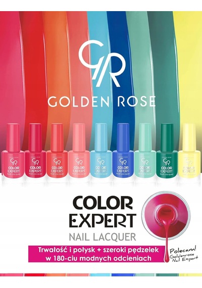 Color Expert Nail Lacquer Glitter No: 601 - Geniş Fırçalı Işıltılı Oje 10.2 Ml Diğer