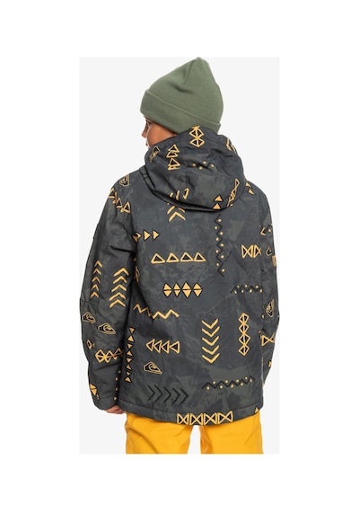 Quiksilver Morton Youth Erkek Çocuk Siyah Snowboard Ceketi 8688