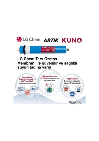 Mebran Filtre LG Uyumlu Chem 80 Gpd (426309069)