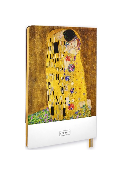19x25 Ciltli Gallery - Klimt The Kiss Çok Renkli