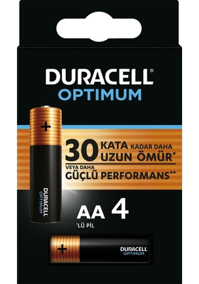 Duracell Optımum Aa Kalem Pil 4lü - -popvitrin Duracell
