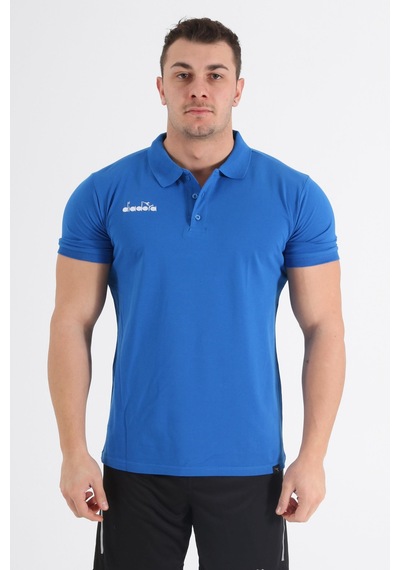 Diadora Liv Kamp Polo T-Shirt Mavi