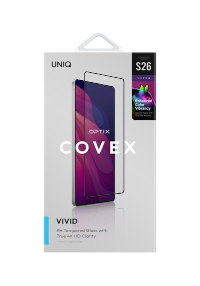 Samsung Uyumlu Galaxy S26 Ultra Ekran Koruyucu Cam Optix Covex Vivid Serisi True Hd Clarity Teknolojisi