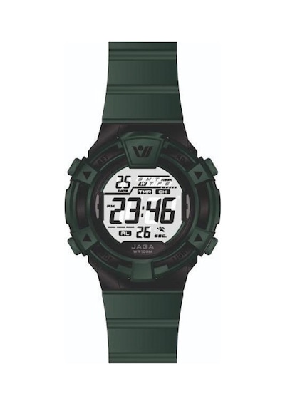 Jaga Jl M1267-ofaf 640051 100 M Kronometreli Alarmlı Işıklı Genç Kol Saati Çok Renkli