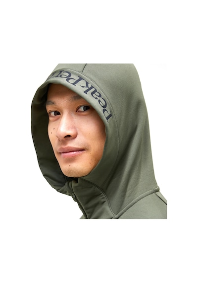 Peak Performance Rider Tech Zip Hood Erkek Yeşil Outdoor Polar G79554060 Yeşil