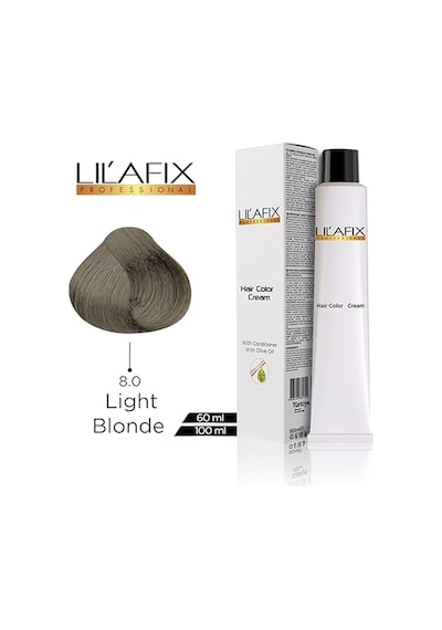 Lilafix Tüp Saç Boyası 60 Ml 8.0 Yoğun Açık Kumral